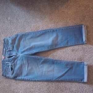 Levi modern crop jeans